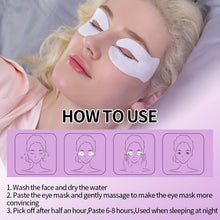 Charger l&#39;image dans la galerie, Night Sleeping Eye Mask, Moisturizing &amp; Refining Pores, Firming Under Eye Skin
