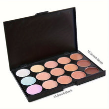 Load image into Gallery viewer, Pro 15 Colors Contouring Kit Highlighting Face Cream Concealer Makeup, Ideal For Daily
