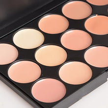 Load image into Gallery viewer, Pro 15 Colors Contouring Kit Highlighting Face Cream Concealer Makeup, Ideal For Daily
