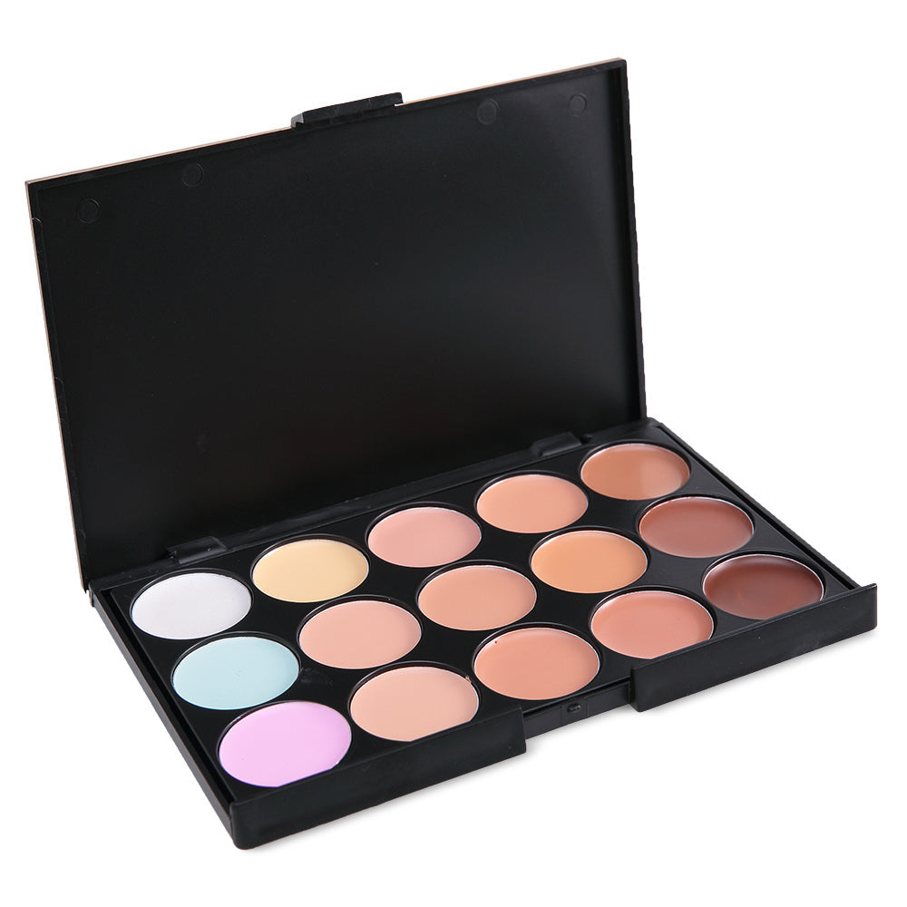 Pro 15 Colors Contouring Kit Highlighting Face Cream Concealer Makeup, Ideal For Daily