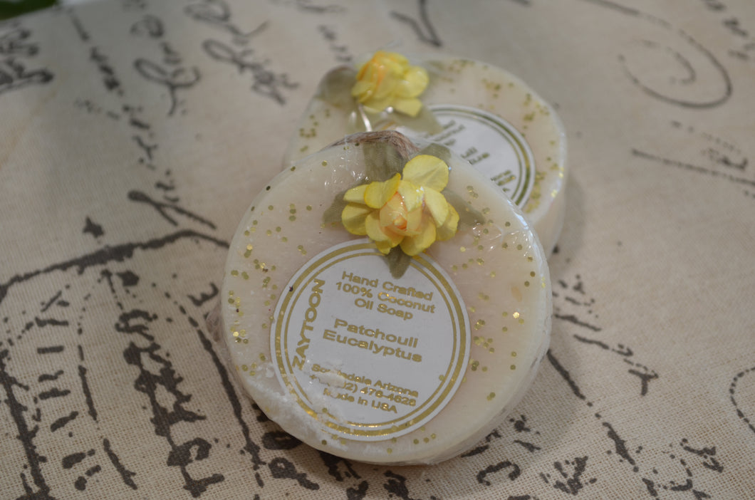 Coconut Soap - Patchoull Eucalyptus